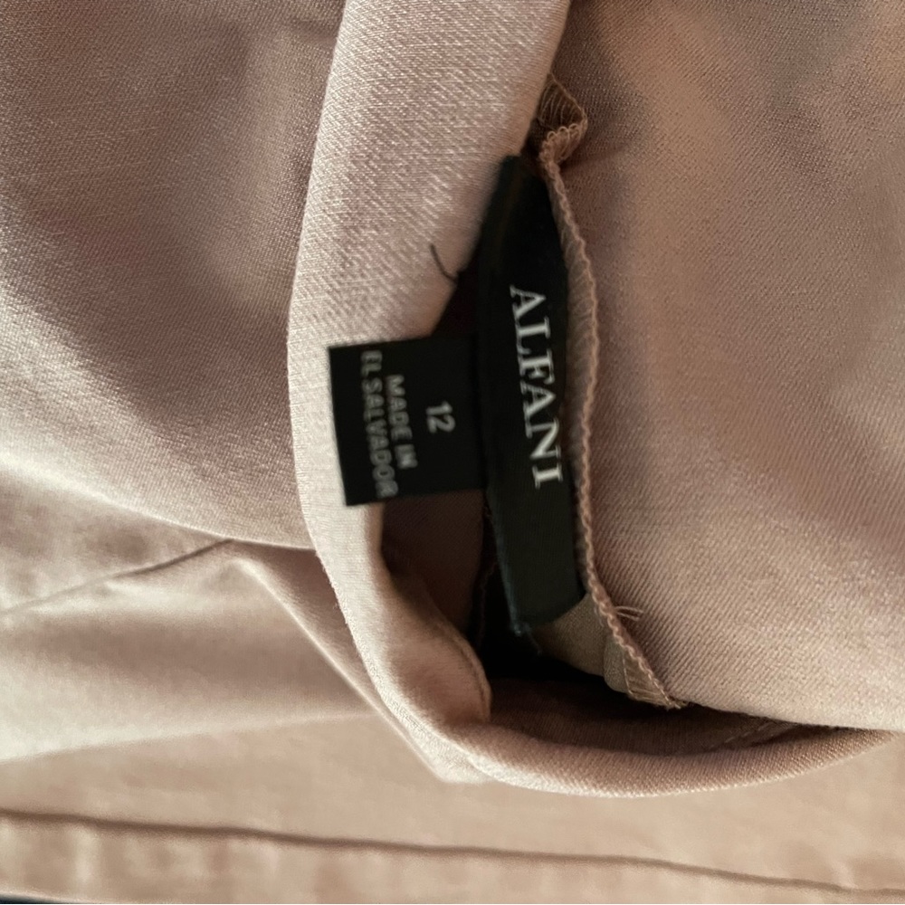 Pink Alfani pants. Size 12